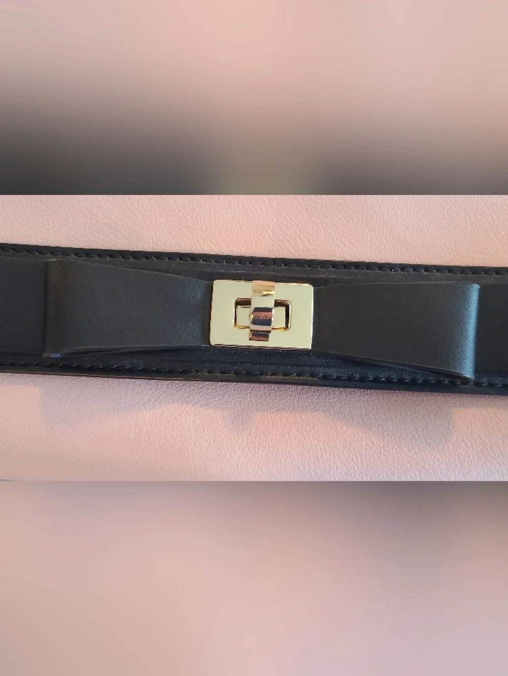 NWT Rare Limited Kate Spade Greer Mayfair Drive Bow Crossbody Bag Pink Black - Picture 4 of 16